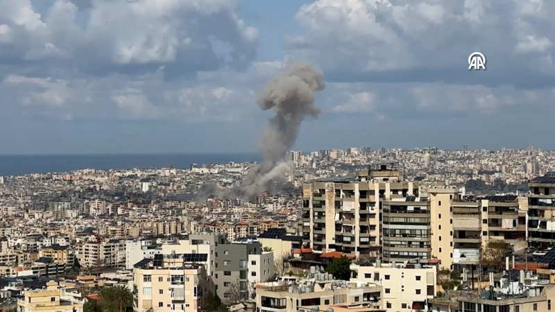 İsrail, Lübnan'ın başkenti Beyrut'a yeni hava saldırıları düzenledi