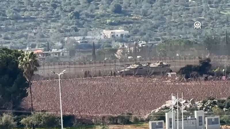 İsrail-Lübnan sınırında askeri hareketlilik