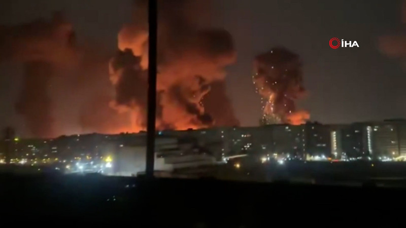 İran'daki Mehrabad Uluslararası Havalimanı'na saldırı düzenlendi