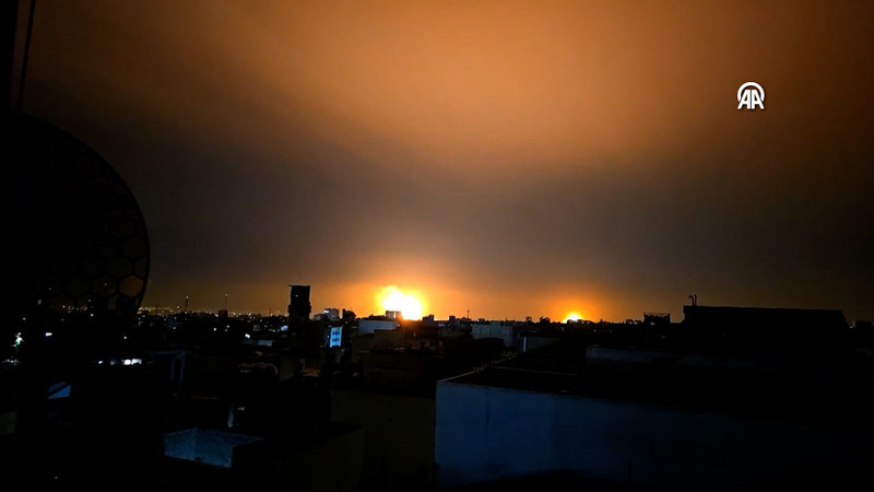 Tahran'a yeni hava saldırıları!