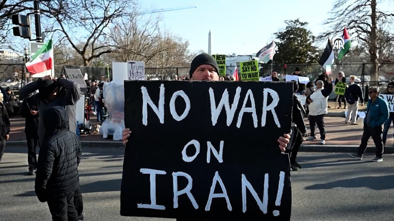 ABD’de savaş karşıtı protesto düzenlendi