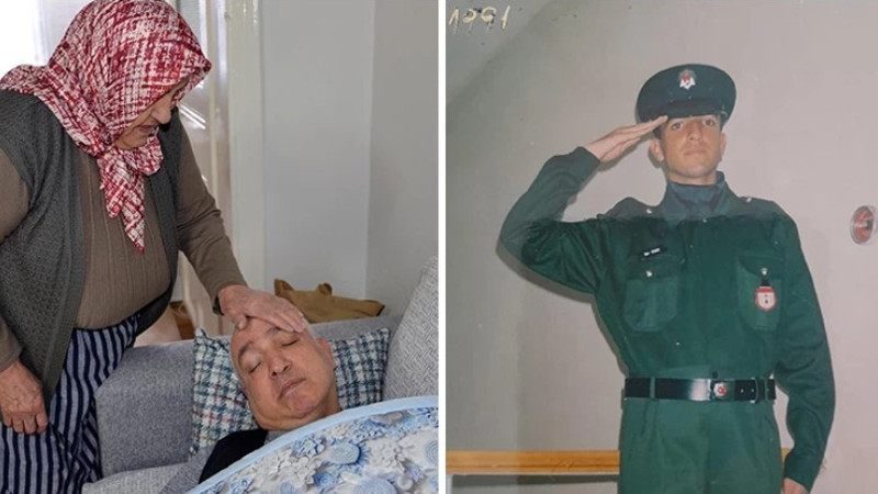 Polis memuruyken engelli kalan oğluna 22 yıldır bakıyor: Gelini bu sözlerle bakmaktan vazgeçmiş