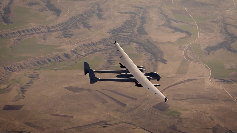 İstihbarat SİHA ANKA AKSUNGUR'a ait yeni görüntü!