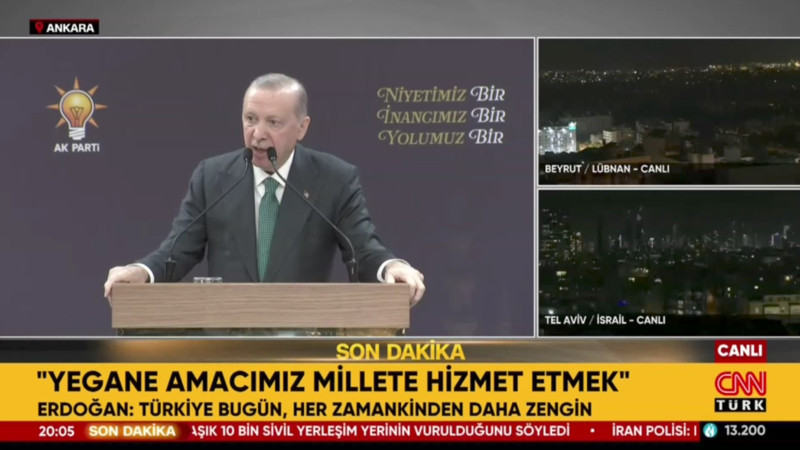 Cumhurbaşkanı Erdoğan: Nerede acı varsa dindirmeye çalışıyoruz