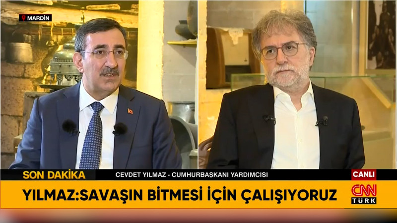 Cumhurbaşkanı Yardımcısı Cevdet Yılmaz CNN Türk'te: İran konusunda tavrımız net