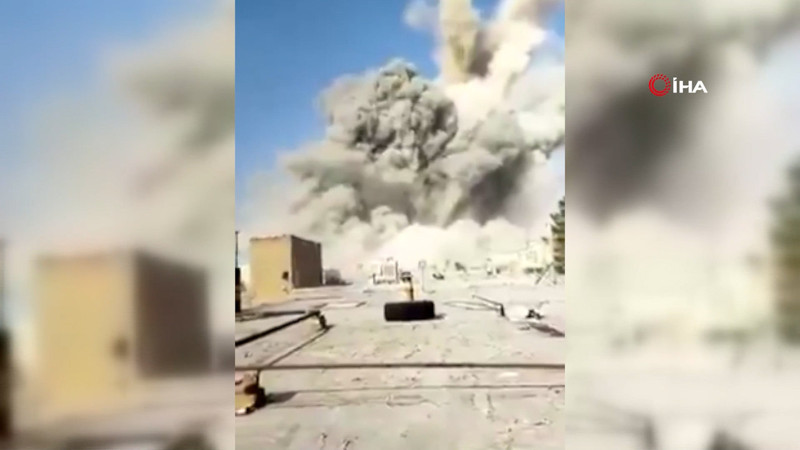 İran’ın İsfahan kentindeki fabrikaya füze saldırısı