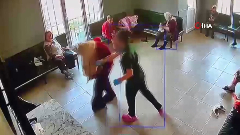 Beylikdüzü’nde yaşlı bakım merkezinde skandal görüntüler!
