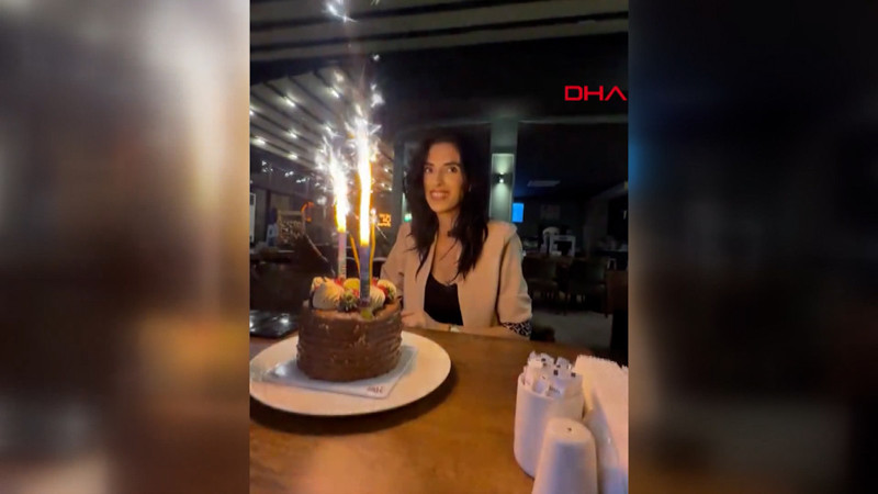 Kübra Yapıcı'nın doğum gününü kutladığı son görüntüleri ortaya çıktı