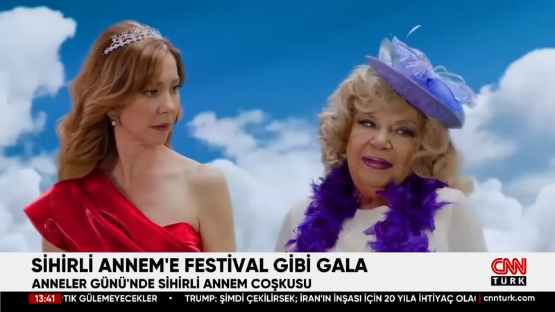Sihirli Annem’e festival gibi gala