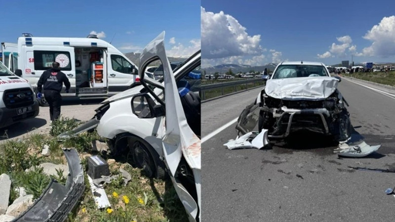 Van'da feci kaza! Ölü ve yaralılar var