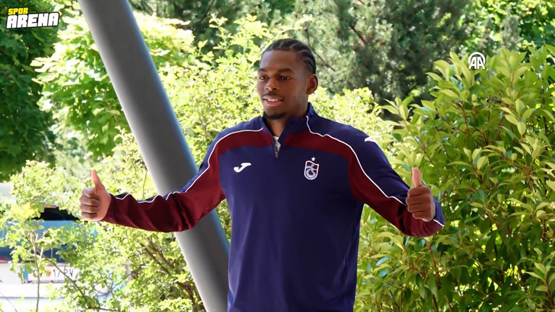 Trabzonspor'un yeni transferi Rene Mitongo, Avusturya kampına katıldı