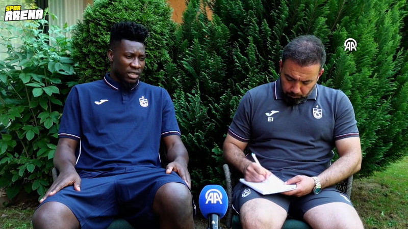 Andre Onana, Trabzonspor'da en şaşırdığı olayı anlattı