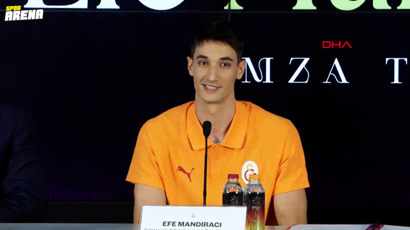 Efe Mandıracı: 'Galatasaray'da oynayacak olmaktan çok mutluyum!'