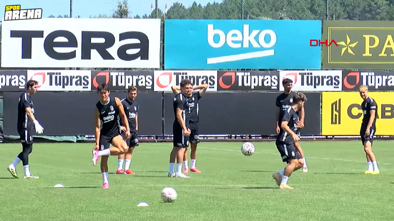 Beşiktaş, Hradec Kralove maçının hazırlıklarını tamamladı
