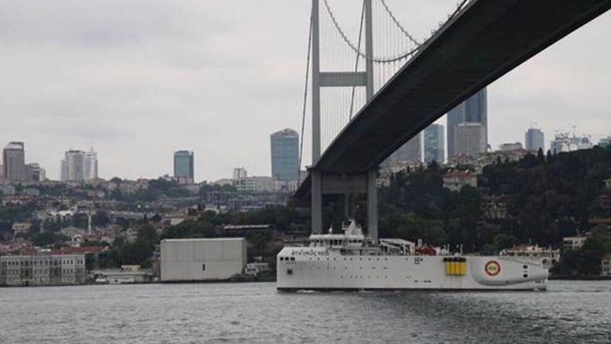 Sismik araştırma gemisi MTA Oruç Reis yola çıktı