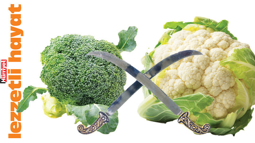 Kahraman karnabahar süper brokoliye karşı