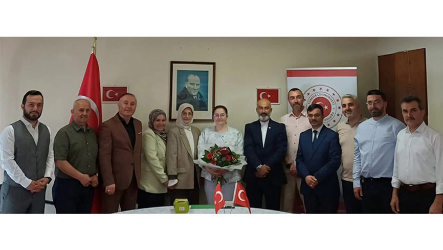 DİTİB Kuzey Bavyera’dan Fatma Taşan Cebeci’ye veda ziyareti