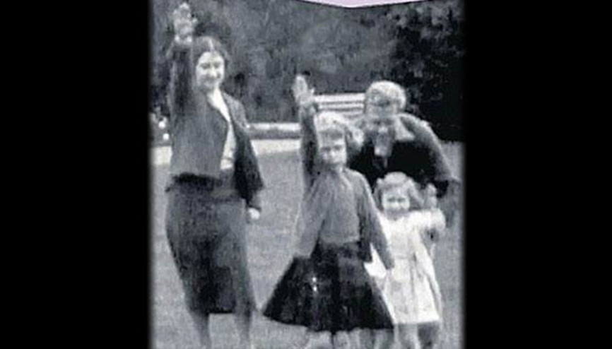 İngiltere Kraliçesinden Nazi selamı
