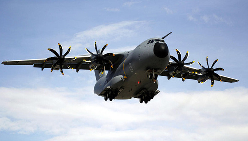 Airbus’ın yeni nesil nakliye uçağı A400M şov yaptı