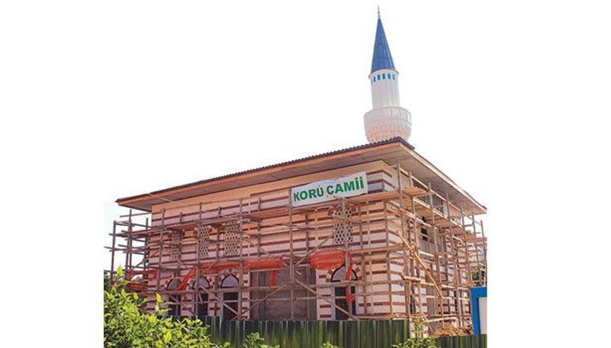 Validebağ Korusunun bitişiğindeki cami yarın ibadete açılıyor