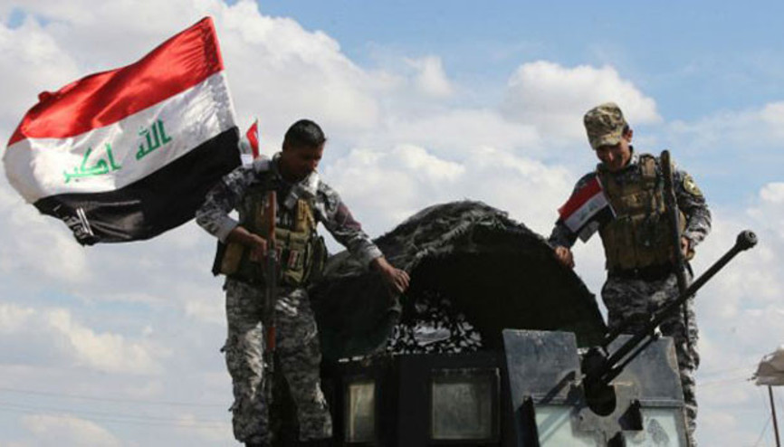 Irak ordusu Tıkritte ABD desteğiyle ilerliyor