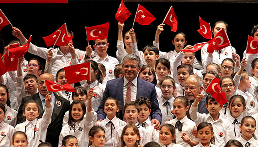 Çocuk korolarından konser