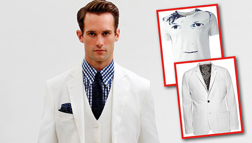 Erkekler korkmayın  beyaz giyin