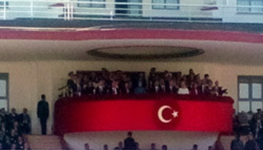 Ankaradaki törende bir ilk