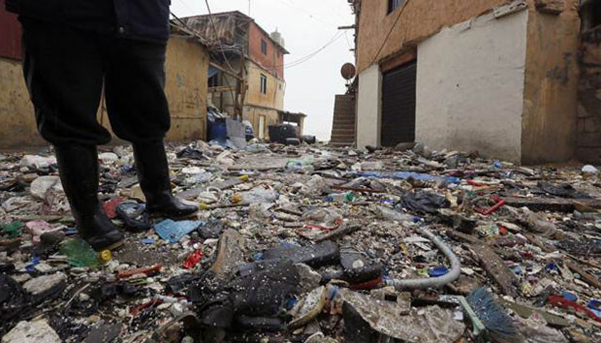 Çöp kamyonunda son anda fark edildiler