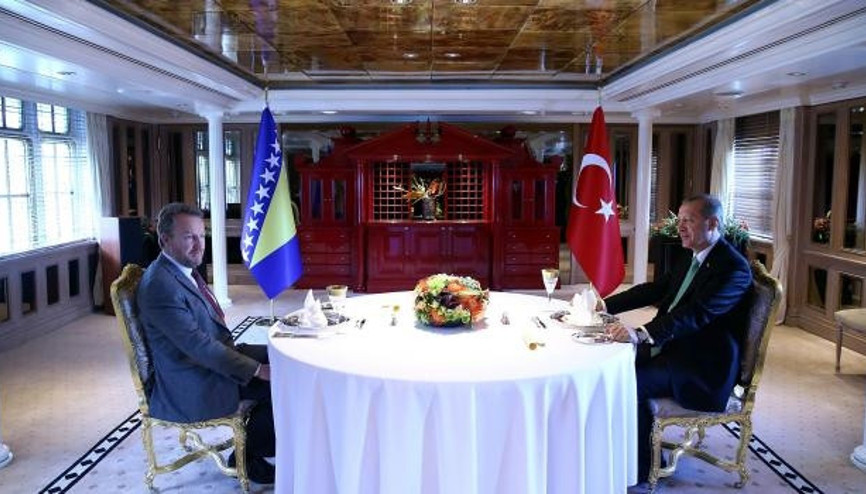 Erdoğan ilk kez bir yabancı konuğu Savaronada ağırlıyor