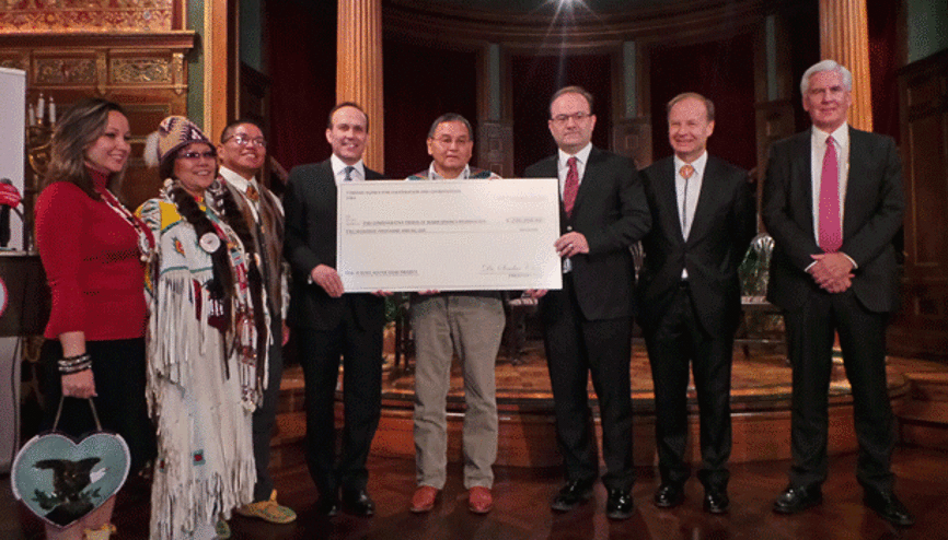 Beyaz Adam Türkiye’ye Kızılderili teşekkürü