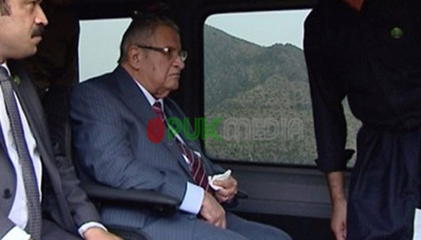 Talabani 3 yıl sonra ilk kez parti toplantısında