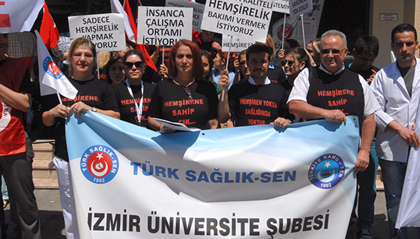 Bu sefer beyaz önlük giymediler