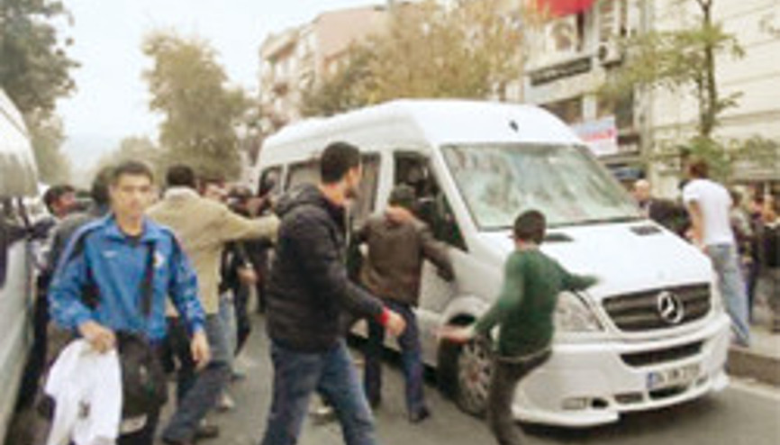 Sarıyer’de gol yok çıkışta olay var