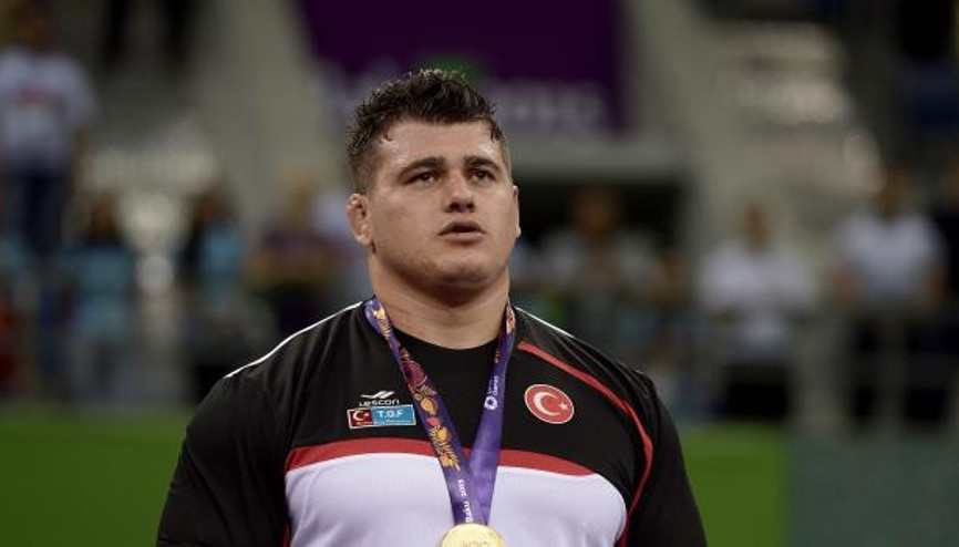 1. Avrupa Oyunlarında Kayaalp altın madalya kazandı