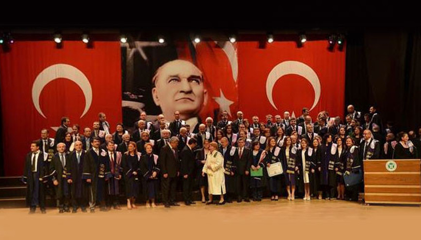 KOÜde akademik terfi töreni