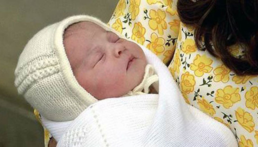 Ve kraliyet bebeğinin ismi açıklandı