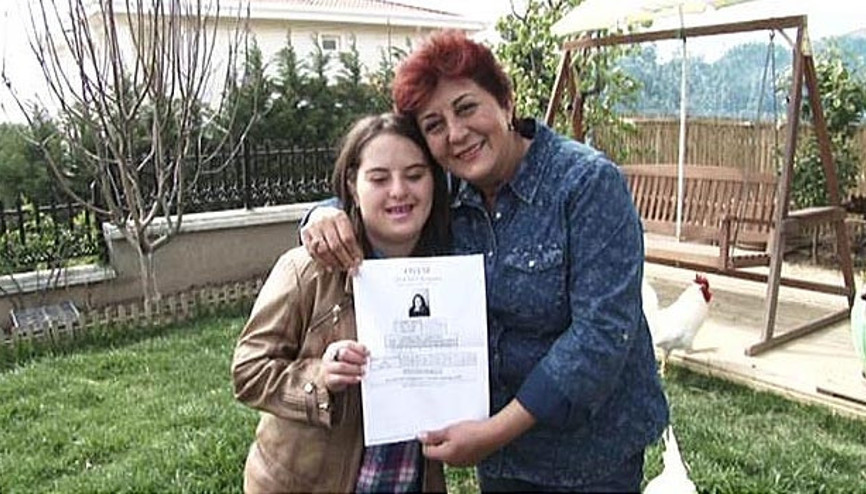 Down sendromlu öğrenci YGS’de barajın üstünde puan aldı Down sendromlu öğrenci YGS’de barajın üstünde puan aldı