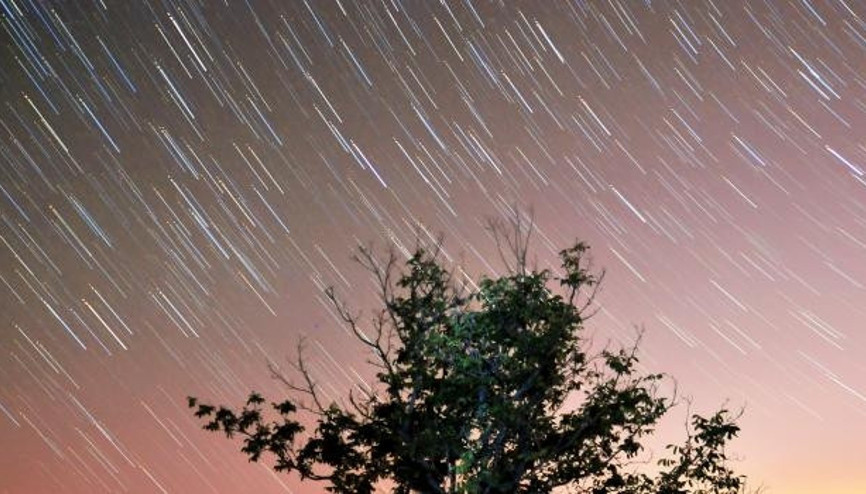 Vatandaşlar meteor yağmurunu izledi