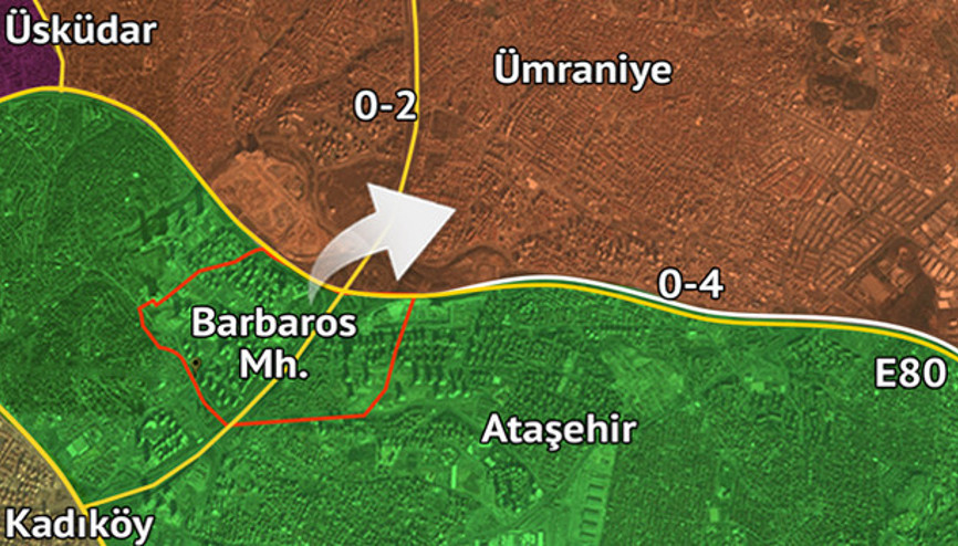 Barbaros Mahallesi’nde ihtilafı mahkeme bitirmiş