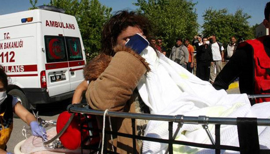 İztuzu açıklarında kaçak teknesi faicası