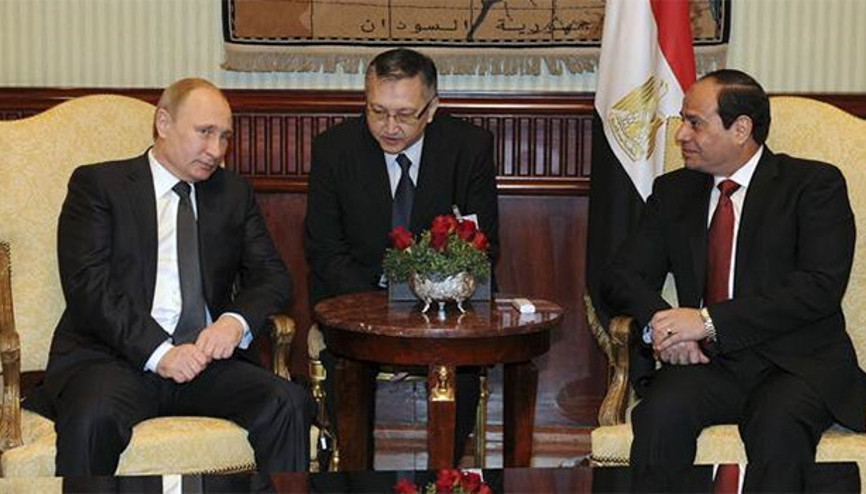 Rusya Devlet Başkanı Putinin Mısır ziyareti