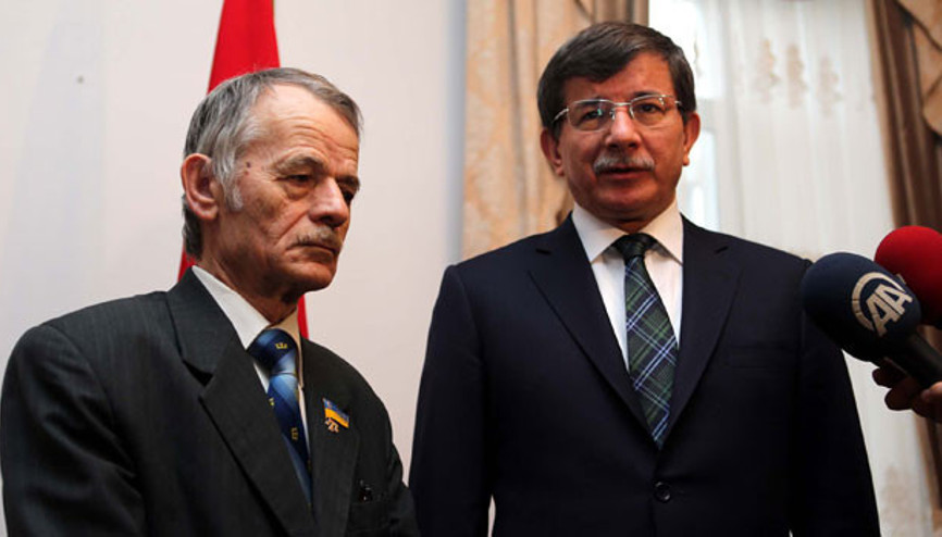 Kırımlı Tatar lider: Türkiye bize güvence verdi Kırımlı Tatar lider: Türkiye bize güvence verdi