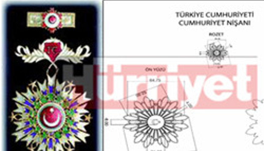 Devlet nişanları değişti