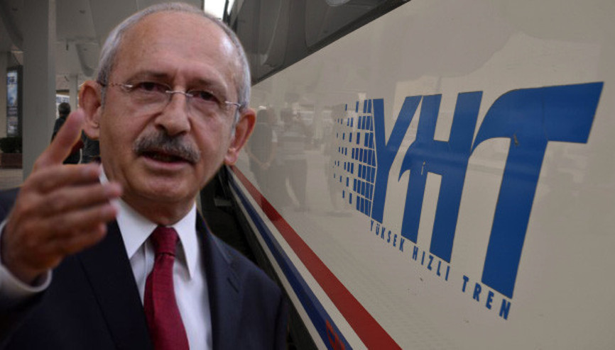 Kılıçdaroğlu’nun “Hızlı Tren” yorumu: Sinyalizasyon sistemi bitmeden binmem