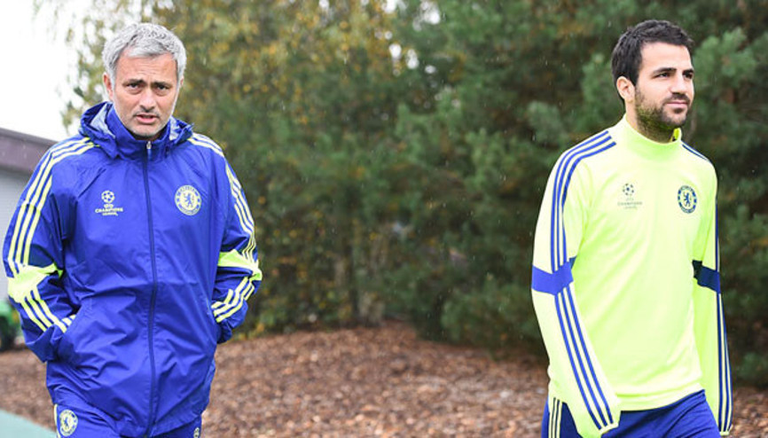 Cesc Fabregas Jose Mourinhoyu öve öve bitiremedi