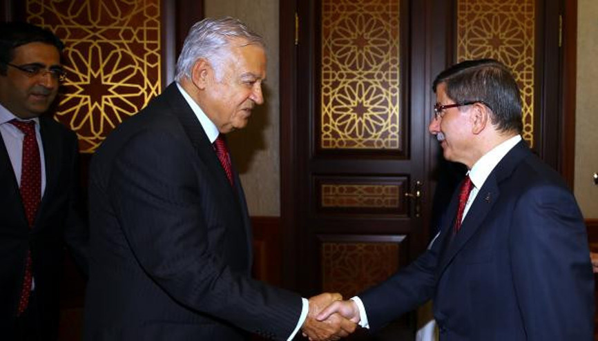 Davutoğlu, Dengir Mir Mehmet Fıratı kabul etti