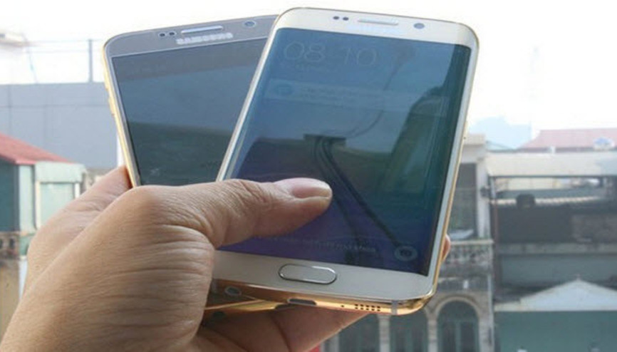 24 ayar altın kaplama Galaxy S6