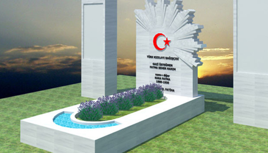 Milli Mücadele Kahramanı Kara Fatma’ya anıt mezar