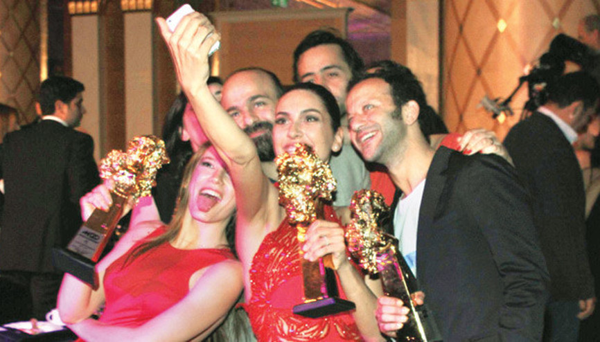 Ödül selfiesi